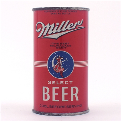 Miller Beer Opening Instruction Flat Top 99-27 EARLY TOUGH