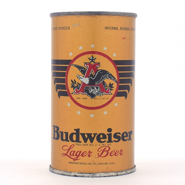 Budweiser Beer Opening Instruction Flat Top TOOTH SEAM 43-40