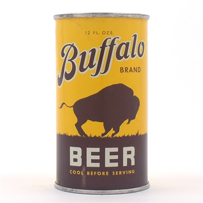 Buffalo Beer Opening Instruction Flat Top STUNNING 45-8