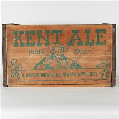 Kent India Pale Ale Crate Krueger RARE CLEAN