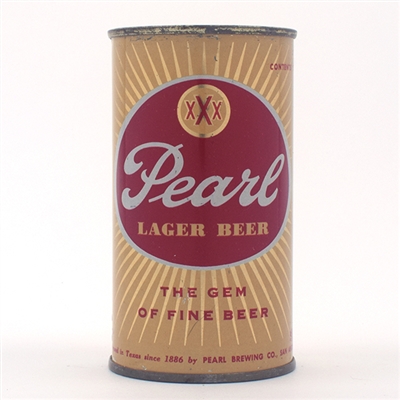 Pearl Beer Flat Top CCC UNION LABEL 113-1