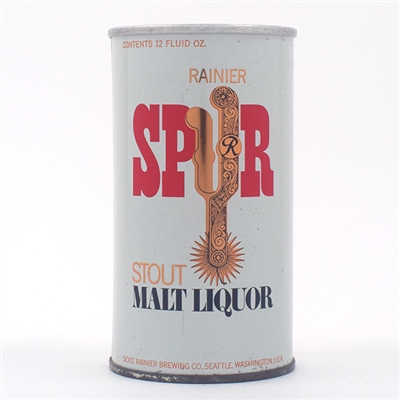 Spur Stout Malt Liquor Fan Tab 125-28