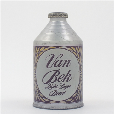 Van Beck Light Lager Beer Crowntainer