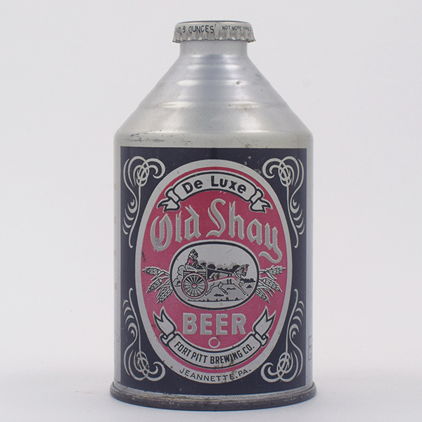 Lot Detail Old Shay Beer Crowntainer Cone Top UNLISTED