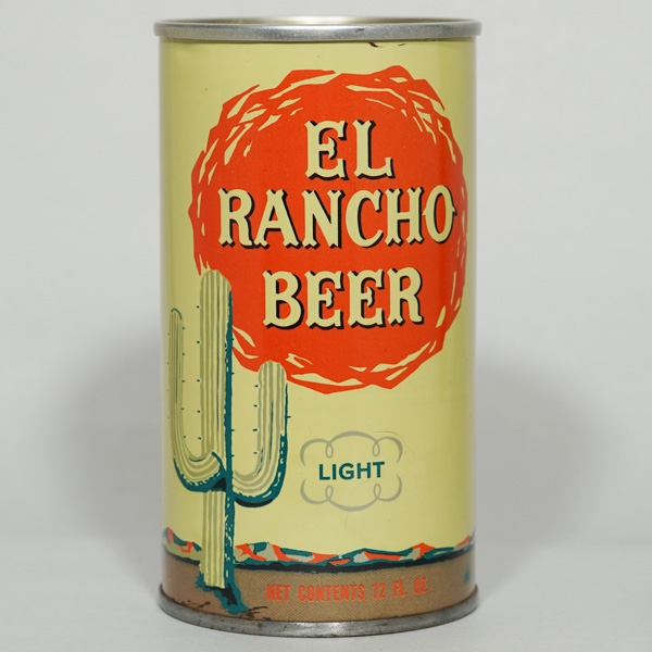 El Rancho Beer Pull Tab NICE 61-24