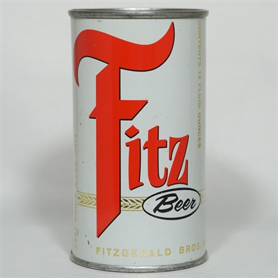 Fitz Beer Flat Top TROY DISPLAY CAN 64-19