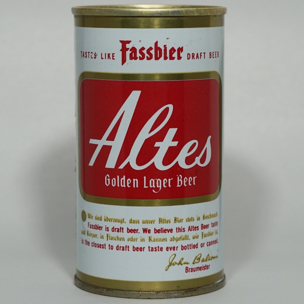 Altes Golden Lager Beer Pull Tab 33-9
