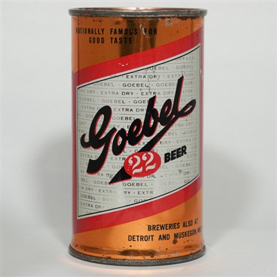Goebel Beer Flat Top 70-24