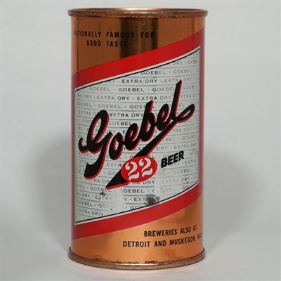 Goebel Beer Flat Top FROST FINISHED VANITY LID 70-25