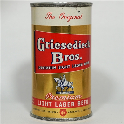 Griesedieck Bros Light Lager Flat Top 76-13