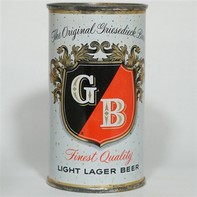 Griesedieck Bros Light Lager Flat Top 76-34