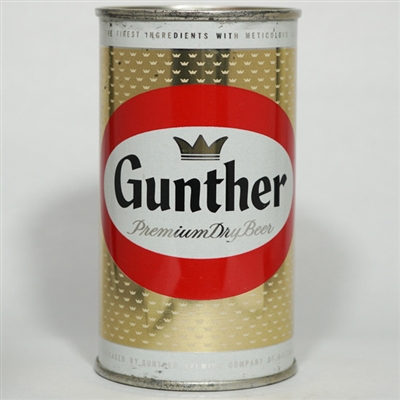 Gunther Premium Beer Flat Top CCC 78-28