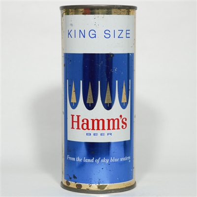 Hamms Beer King Size 16 OZ Flat Top 230-21