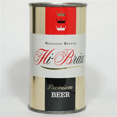 Hi Brau Premium Beer Flat Top METALLIC 82-1