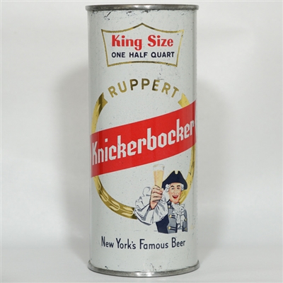 Knickerbocker Beer Half Quart 16 OZ Flat Top 231-17