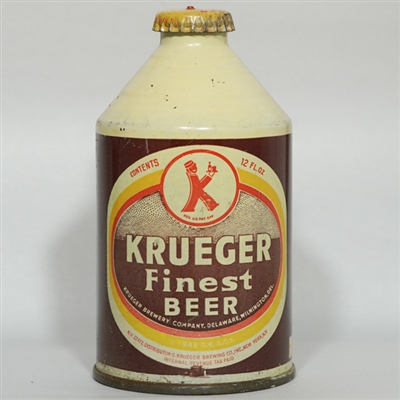 Krueger Finest Beer Crowntainer NO VERTICAL KRUEGER L196-21