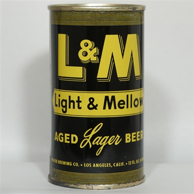 LM Aged Lager Beer Flat Top 