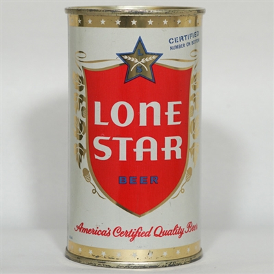 Lone Star Beer Flat Top RED TEXT VANITY TOP 92-13