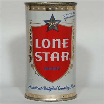 Lone Star Beer Flat Top BLUE TEXT 92-13