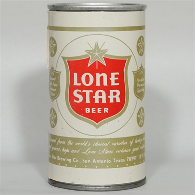 Lone Star Beer Pull Tab UNLISTED PAPER LABEL 
