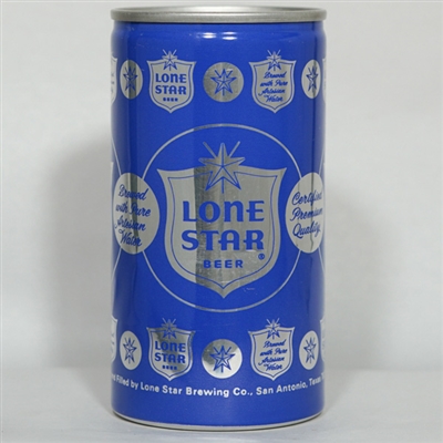 Lone Star Beer Pull Tab CLEAN TEST CAN 234-12