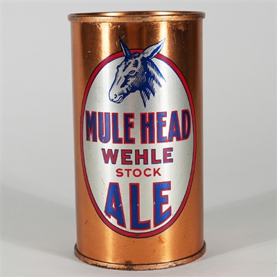 Mule Head Ale OI Flat Top NEAR PERFECT 100-39