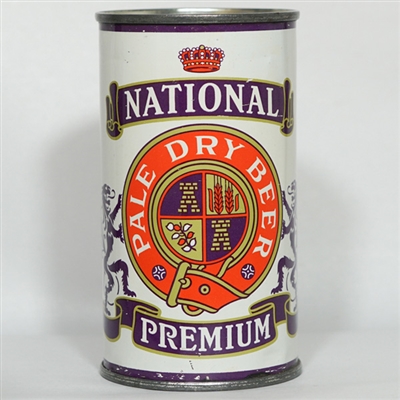 National Premium Beer Flat Top ONE FACE 102-1
