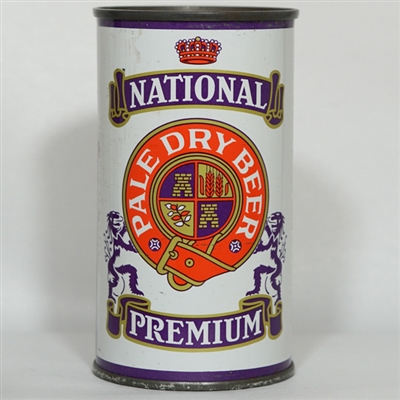 National Premium Beer Flat Top TWO FACE SHARP 102-2