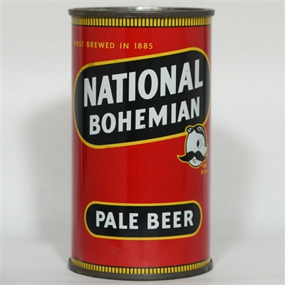 National Bohemian Pale Beer Flat Top CLEAN 102-5