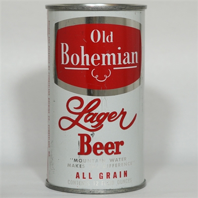 Old Bohemian LAGER Beer Flat CUMBERLAND UNLISTED SCARCE 