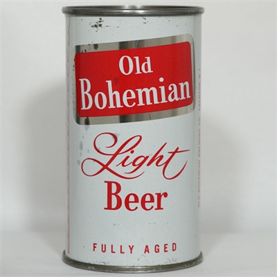 Old Bohemian Light Beer Flat Top TRENTON UNLISTED 