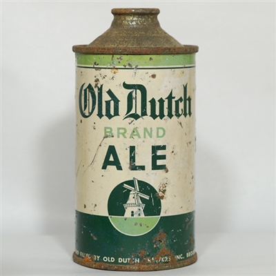 Old Dutch Brand Ale Cone Top TOUGH 176-2