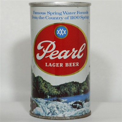 Pearl Lager Beer Flat Top NICE 112-35