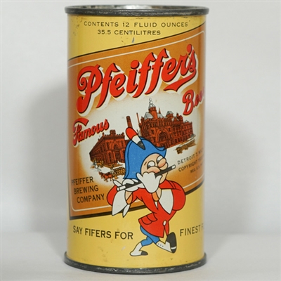 Pfeiffer Beer Flat Top NO CANNING INFO 114-2