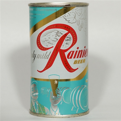 Rainier Special Care 12oz Flat Top TEAL SEATTLE 