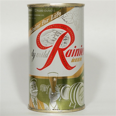Rainier Special Care 12oz Flat Top OLIVE SEATTLE 