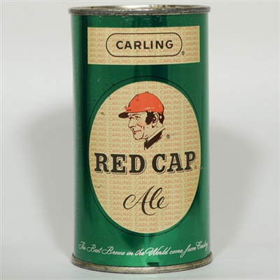 Carling Red Cap Ale Flat Top REGISTERED TRADEMARK 119-4