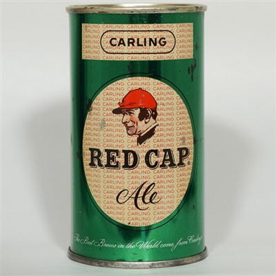 Carling Red Cap Ale Flat Top NO REGISTERED TRADEMARK 119-4