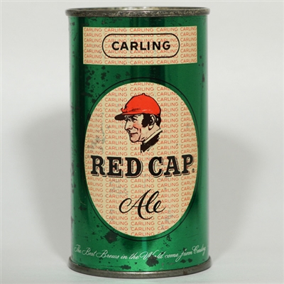 Carling Red Cap Ale Flat Top NATICK 119-7