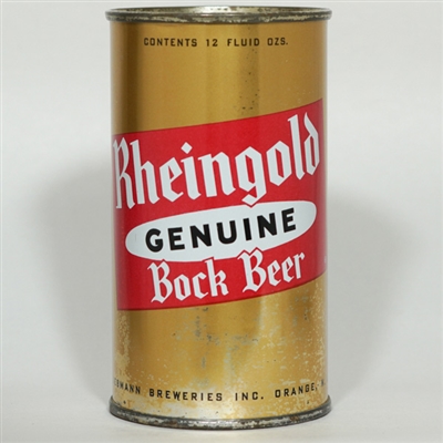 Rheingold Bock Beer Flat Top METALLIC 123-16