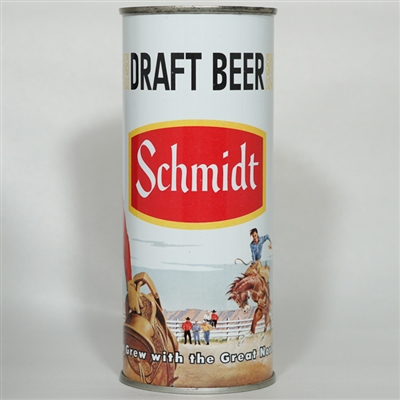 Schmidt Draft Beer Bank Top Pint RODEO SCENE 203-4