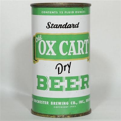 Standard Old Ox Cart Dry Beer Flat Top CLEAN 135-34