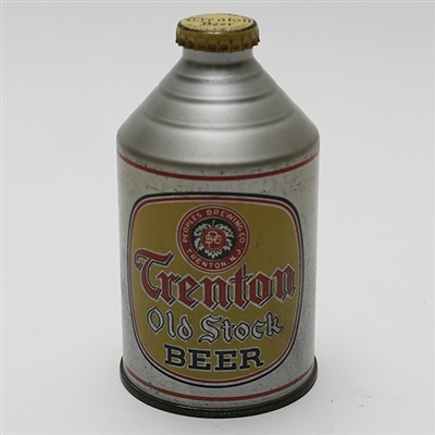 Trenton Old Stock Beer Crowntainer WITHDRAWN FREE 199-11
