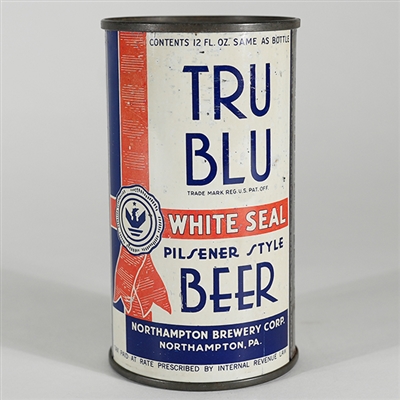 Tru Blu Pilsner Style Beer OI Flat Top SCARCE 140-13