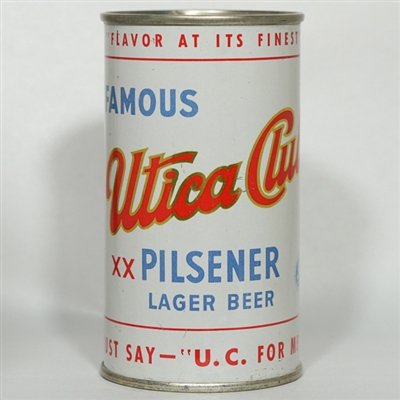 Utica Club Pilsner Lager Beer CLEAN 142-22