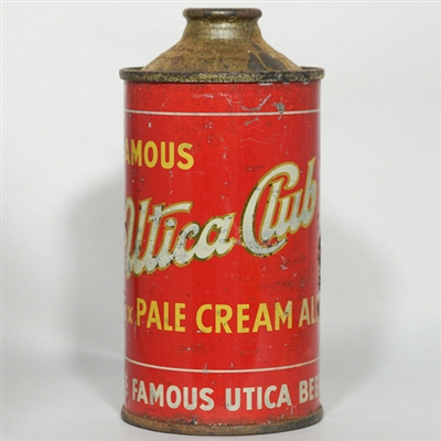 Utica Club Pale Cream Ale Cone Top 188-1