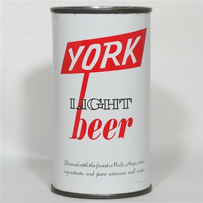 York Light Beer Flat Top CLEAN 147-2