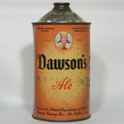 Dawsons Ale Cone Top Quart 206-13