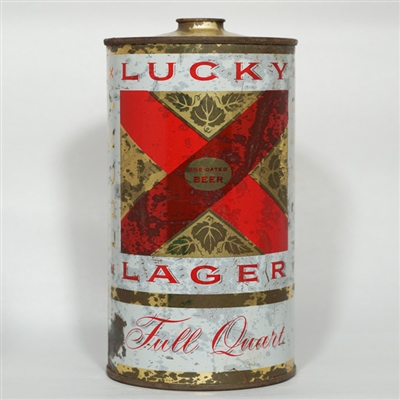 Lucky Lager Beer Quart 214-13
