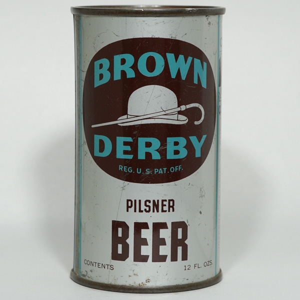 Brown Derby Pilsner Beer OI Flat Top RAINER OI 132 42-18